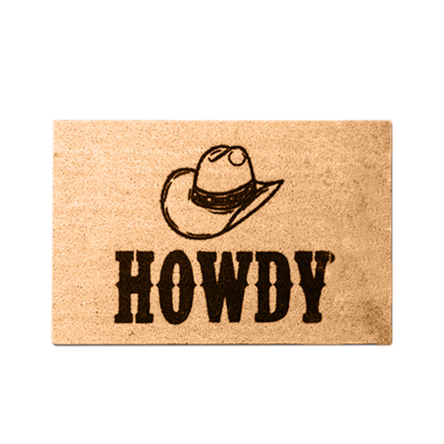 Western Door Mat